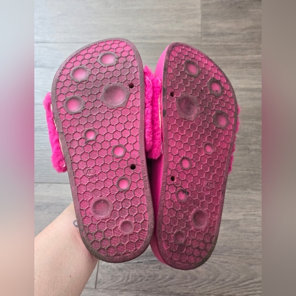 Puma X Fenty By Rihanna Bright Pink Slippers With Dust Bag Lougewear Cozy Sz 40 - Picture 9 of 13